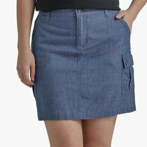 NWT Lee womens Ultra Lux Comfort With Flex-to-go Cargo Skort